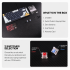 Fantech ATOM81 MK875V2 MIZU Wired Mechanical Keyboard SkyBlue / Navy – Taro Switch
